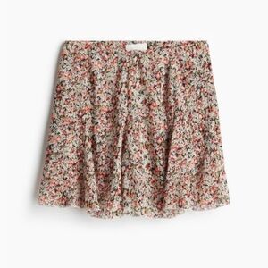 Floral Print Women's Skort